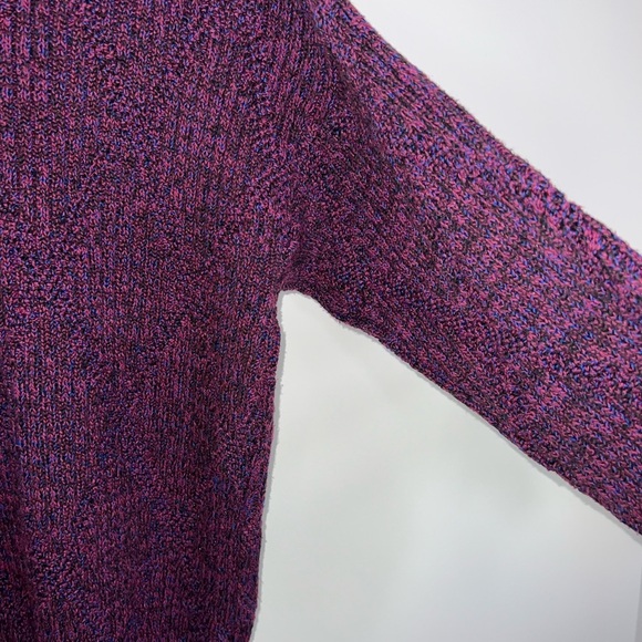 VINTAGE CHRISTIAN DIOR PURPLE KNIT SWEATER - Picture 10 of 13